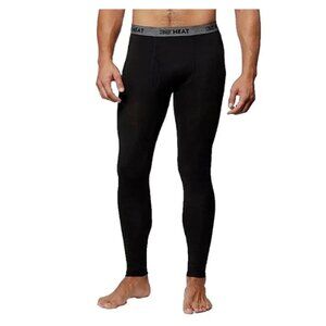 32 Degrees Mens Heat Performance Thermal Base layer Leggings (BLACK XL ) NWT
